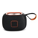 FYOBOT 7-Stufiger Wasserdichter Außenlautsprecher Kleiner Tragbarer Bluetooth-Lautsprecher Subwoofer 3D-Surround-HiFi-Lautsprecher