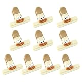 Set mit 10 Brotbeutel-Versiegelungen, sicherer Verschlussclip für Lebensmittelkonservierung, Aufbewahrungswerkzeug für Küche und Zuhause