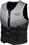 Mesle Neopren Schwimmweste Erwachsene NYO 3D, 50N Prallschutzweste Herren, leichte Auftriebsweste, Schwimmhilfe Erwachsene für SUP, Boot, Kajak, Wakeboard, Jetski, Wasserski
