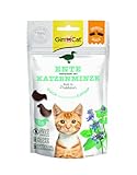 GimCat Crunchy Snacks Ente mit Katzenminze - Knuspriges und proteinreiches Katzenleckerli - 1 Beutel (1 x 50 g)