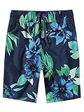 Kanu Surf Yolo Badehose für Jungen, schnelltrocknend, LSF 50+, Bora Bora Navy, 4