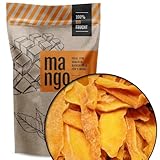 Lafiya Food getrocknete Bio Mango ohne Zucker (1Kg, Vorteilspackung) - getrocknete Früchte & Obst als gesunde Snacks - vegane Trockenfrüchte als Müsli, Bowl Topping - Trockenobst ungezuckert