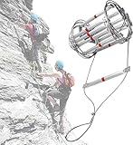 Notfall-Leiter, zusammenklappbare Sicherheitsleiter für Rettung und Brandkontrolle, multifunktionales Design, 2,4 m Länge