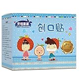 Uposao 240 Stück wasserdichte Mini Pflaster,Cartoon Bandagen Kinderpflaster Wundpflaster mit extra starker Klebkraft Atmungsaktive Erste Hilfe Hämostase Pflaster Set Aufkleber für Kinder