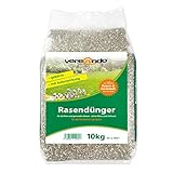 versando 10kg Frühjahrsdünger Rasendünger für ca. 300m² ganzjährig sattgrünen Rasen ohne Moos und Unkraut NPK