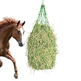 Heunetz für Pferde – Heuraufe zum Aufhängen | Futterbeutel zum Aufhängen für Pferde Ziegen und Rinder in Stallen und Ständen