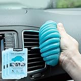 TICARVE Auto Reinigungsgel für den Innenraum, Weicher und Flexibler Tastatur Reiniger, Reinigungsknete aus umweltfreundlichem, Universeller Staubreiniger für Auto, Büro und Zuhause (3 Stück)