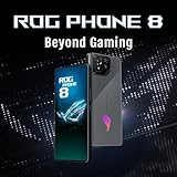 ASUS ROG Phone 8, EU Official, Rebel Grey, 12GB RAM 256GB Speicher, Snapdragon 8 Gen 3, 6,78' AMOLED 165Hz, 50MP Gimbal Kamera