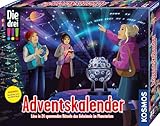 Kosmos 632649 Die DREI !!! Adventskalender 2025, Löse in 24 Rätseln das Geheimnis im Planetarium, mit 24 Detektiv-Gimmicks, Spielzeug-Adventskalender für Kinder ab 8 Jahre, Die DREI Ausrufezeichen