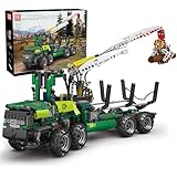 Mould King 19006 Traktor, Bauspiel, Geschenk für Kinder, Fahrzeug ab 12 Jahren (1582 Teile)