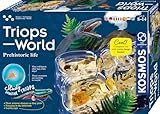 KOSMOS 617547 Triops World, Life from Prehistoric Times. Explore Prehistoric Crustaceans, Complete Set with extra-Large Tank, Experiment kit, multilingual Instructions (INT)