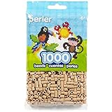 Perler Perlenbeutel, Hellbraun, 2 Stück