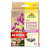 Neudorff Azet DüngeSticks für Orchideen – Bio Orchideendünger sorgt für üppig blühende Orchideen mit 2 Monaten Langzeitwirkung, 40 Stück