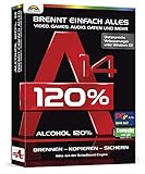 Alcohol 120% Version 14 - Brennen - Kopieren - Sichern - Virtuelle Laufwerke erstellen für Windows 11, 10, 8.1, 7