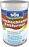 Söll 80631 TeichschlammEntferner doppelt wirksam gegen Teichschlamm 1 kg - biologischer Teichreiniger entfernt organischen Schlamm und Ablagerungen im Gartenteich Fischteich Schwimmteich Koiteich