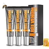 Flysmus Collagen Bee Venom Wake up Eye Cream for Men, Flysmus Collagen Bienengift Augencreme, Flysmus Bienengift Augencreme, Bee Venom Bienengiftsalbe gegen Falten, Tränensäcke und Augenringe (3)