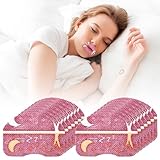 Kabwea 30 StüCk Erwachsene Schlaf Mund Tapes,Nasenpflaster, Anti Schnarch, Mouth Tape, Nose Strips, Nasenpflaster Besser Atmen, Schnarchstopper, Nasenstrips, Schnarchen