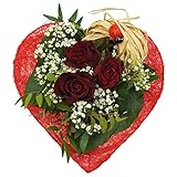 Blumenstrauß kleines Herz – Frischer Blumenstrauß mit kostenloser Geschenkkarte & Blumenversand