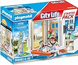 PLAYMOBIL City Life 70818 Starter Pack Kinderärztin, Spielzeug für Kinder ab 4 Jahren