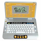 Vtech Schulstart Laptop E – Lerncomputer mit 160 Lernspielen in Deutsch und Englisch – Zum Lernen von Buchstaben, Wörtern, Mathematik, Wissenschaften u. v. m. – Für Kinder von 6-8 Jahren