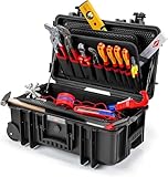 KNIPEX Werkzeugkoffer 'Robust26 Move' Sanitär 17-teilig, 00 21 33 S