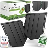 Rasenkante Kunststoff 10m - stabil & knickfest | Beetumrandung mit Stecksystem | Beeteinfassung | extra hohe Einstecktiefe 15cm | breiter Schlagkopf | Sicher für Mähroboter, Kids & Tiere | Wetterfest