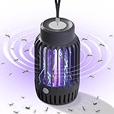 Mückenvernichter-Lampe, Insektenvernichter, Insektenvernichter, Fliegenschutz, elektrisch mit Nachtlicht, leistungsstarke Mückenschutz-Schädlingsbekämpfungsfallen für drinnen und draußen