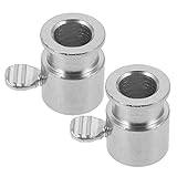 VICASKY 2stücke Teiliges BBQ Grill Zubehör Set - Drehspieß Halterung Mit Begrenzungshülse Grillzubehör Gasgrill Zubehör Grillspieß Führungshülse Für Gleichmäßiges Garen