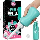 Cynpel Mobiles Bidet für das Wochenbett - 350ml Hand Intimdusche & Po Dusche für die Frau mit Praktischer Zubehör Tasche in Blau