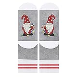 Generisch 1 Paar Weihnachten Männer Frauen Casual Socken Nette Muster Casual Socken Tasche Baumwolle Show Off Socken (White, One Size)