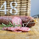 Franz Ludowig Calenberger Mettwurst, Premium Luftgetrocknete Wurstvom Strohschwein aus der Lüneburger Heide, 500g