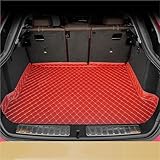 Auto Gummimatten Für Mercedes Für Benz GLC Klasse X253 SUV 2016-2022 Auto Kofferraummatte(Rot)
