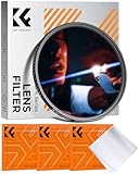 K&F CONCEPT Blue Streak Anamorpher Effekt Filter 82mm Blaue Streifenfilter Anamorphic Light Flare Effect Filter (Nano-Klear)