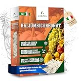 LERAVA Kaliumbicarbonat (250 g) - Natürliches Fungizid gegen Mehltau - pH-Regulator für Boden und Pflanzen - Wasserlöslich und Effektiv - Ideal für Obst, Gemüse und Garten