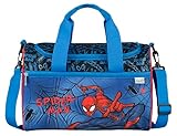 Scooli - Marvel Spider Man Sporttasche für Kinder - 23 x 35 x 16 cm - geräumiges Hauptfach - Verstellbarer Schultergurt - Zubehör für die Schule - Umhängetasche