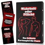 Das verführerische Sex Kartenspiel für Paare ab 18, Wahrheit oder Pflicht Sex-Kartenspiel, Sex Spiele für Paare, Tuth or Dare, Erotikspiele für intime Momente, Geschenk für sie & ihn Valentinstag!