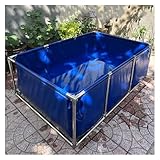 Tragbarer Swimmingpool aus verzinktem Stahl für den Außenbereich, ideal für private und gewerbliche Anwendungen, langlebig und einfach zu installieren, perfekt für Sommerspaß