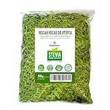 Natürliches Rebaudiana Stevia-Blätter, 50 g, natürlicher Süßstoff, vegan, Herkunft aus Spanien