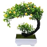 Cabilock 2 Stück Heim Bonsai Dekoration Baum Bonsai Dekoration Haushalts Dekoration Couchtisch Dekoration Pflanzendekorationen Baum Bonsai Bonsai Künstliche Pflanzen Heimdekoration