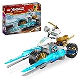 Lego NINJAGO Zanes Eismotorrad, Ninja-Spielset mit 1 Minifigur, Action-Spielzeug, baubares kleines Fahrzeug für Kinder, Geschenk für Jungen und Mädchen ab 7 Jahren 71816