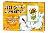 Was gehört zusammen?: Denk- und Legespiele für Kinder von 3 bis 6