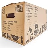 ONBEST Premium Umzugskartons – Design Edition – doppelwellig – 600 x 328 x 340 mm große, extra stabile Kartons für jeden Umzug bis 50 kg belastbar – 10, 20 oder 30 Stück – Inkl. Versandkarton