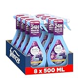 Febreze Textilerfrischerspray 8x500 ml Lenor Amethyst Blütentraum Mit FrischeLuft-Technologie Bekämpft Selbst In Textilien Festsitzende Gerüche Und Hinterlässt Einen Frischeduft