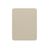 Katzenklo Matte 55 x 75 cm, EVA Katzenstreu Matte Katzenklo Unterleger Waben Design Katzentoilette Vorleger Wasserdichte Doppelte Schichte Entwurf Bienenwabe Matte Katzenmatte für Litter (B)