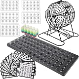 KONTONTY 1 Satz Bingo Kinderspielzeug Lotterie Rollenkäfig Party -Requisiten Partygeschenke Jugendspiel Unterhaltungsspielzeug Für Partys Brettspiel Partyzubehör Partyspiel Metall