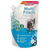 BEAPHAR - Multi Frisch - Der Aktive Geruchsstopper Für Katzentoiletten - Mit Probiotika - Schützt Das Mikrobiom - Biologisch Abbaubar - PH-Neutral - Frische Brise - 400 g