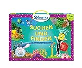 Skillmatics Lernspiel : Suchen und Finden | Geschenke und Vorschullernen für Kinder 3-6 Jahre | Wiederverwendbare Aktivitätsmatten mit 2 Stiften