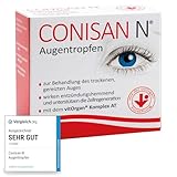 CONISAN N Augentropfen für gesunde Augen - Schnelle Hilfe bei trockenen, gereizten und müden Augen, mit dem innovativen vitOrgan Komplex zur Unterstützung der Zellregeneration, 20 x 0,5 ml