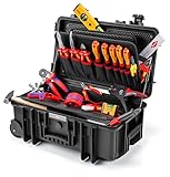 KNIPEX 00 21 33 E Werkzeugkoffer 'Robust26 Move' Elektro 23-teilig