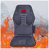Shvieiart Massage Auflagen Sessel ­- Massagesitz Autositz 9 Einstellbare Intensität - Massagematte Autositz Frauen